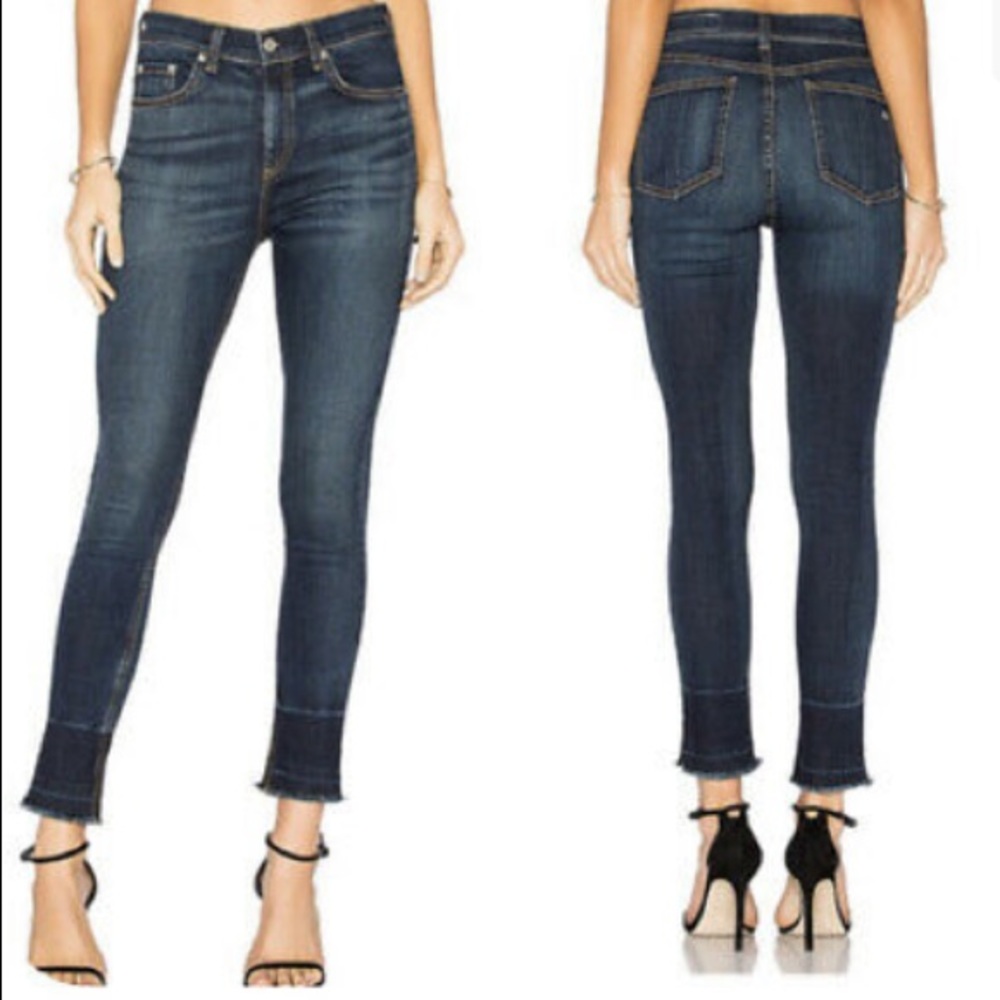 Rag & Bone / JEAN 10 inch capri, Style Modele in Color Stanwix, Size 29 EUC